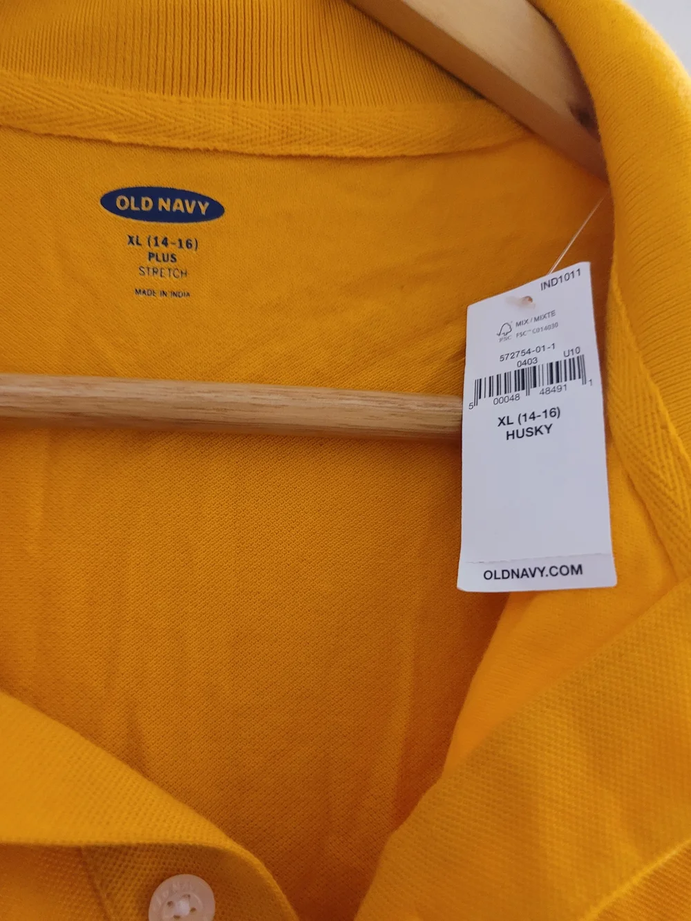Old Navy vibrant yellow